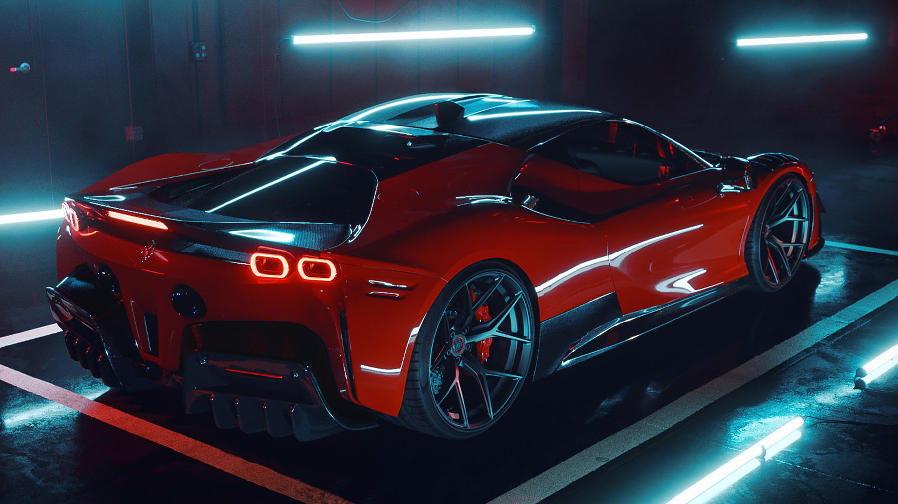 New Ferrari SF90 2025 With V9 Super Turbo Engine Upgrade, 56% OFF